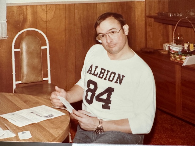 young Jeff in early Albion days